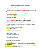 Phần 3 - Kỹ Năng Bổ Trợ: Phát Triển Tư Duy Chiến Lược môn Chủ nghĩa xã hội khoa học | Trường Đại học Khoa học Tự nhiên, Đại học Quốc gia Thành phố Hồ Chí Minh