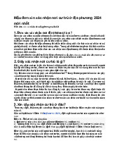 Mẫu đơn xin xác nhận nơi cư trú ở địa phương 2024 mới nhất