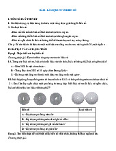 Tóm tắt lý thuyết và các dạng bài tập làm quen với biến cố và xác suất của biến cố