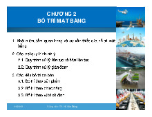 Chương 2: Bố trí mặt bằng | Đại học Tây Đô