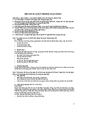 Đề cương Quản trị học đại cương | Đại học Bách Khoa Hà Nội