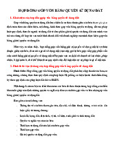 Hợp đồng góp vốn bằng quyền sử dụng đất môn Luật kinh tế | Trường đại học Mở Hà Nội