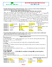 Bộ 50 Đề Ôn Thi Tốt Nghiệp THPT Tiếng Anh 2025 Bám Sát Minh Họa Có Đáp Án