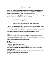 Thực tập hóa đại cương - Câu hỏi thi chuẩn độ và nồng độ | Hóa đại cương | Trường Đại học Khoa học Tự nhiên, Đại học Quốc gia Hà Nội