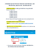 Hướng dẫn làm bài thu hoạch Tuần SHCDSV 2025 trên LMS