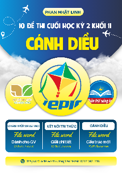 Đề cuối kỳ 2 Toán 11 Cánh Diều năm 2023 – 2024 theo định hướng Bộ GD&ĐT 2025