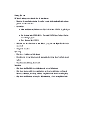 Hướng dẫn tìm hiểu bài 3  - Quản trị kinh doanh| Đại học Kinh Tế Quốc Dân