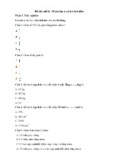 Đề thi học kỳ 2 môn Toán lớp 4 năm học 2024 - 2025 | Bộ sách Cánh diều