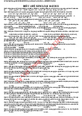 Bài tập trắc nghiệm về chuyên đề điều chế kim loại | Bài tập Hoá đại cương | Trường Đại học khoa học Tự nhiên