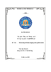 The booming of Online shopping in the global markets | Bài thảo luận tiếng anh thương mại