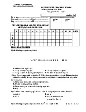 Đề thi đại số tuyến tính K39 | Môn toán cao cấp