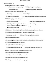 Đề kiểm tra giữa kỳ môn Kinh tế vi mô | Trường Đại học Kinh Tế Quốc Dân