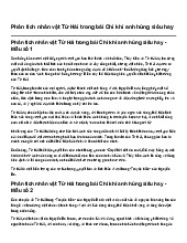 Phân tích nhân vật Từ Hải trong bài Chí khí anh hùng siêu hay | Ngữ văn 11