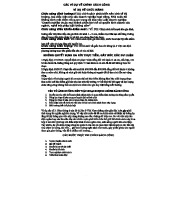 CÁC VÍ DỤ VỀ CHÍNH SÁCH CÔNG: CHỨC NĂNG VÀ THỰC TIỄN