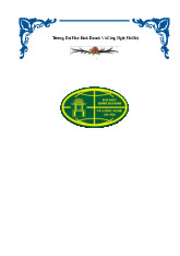 Đề án Ý tưởng Kinh doanh lập nghiệp Đề án “Xà phòng handmade” môn Quản trị kinh doanh  | Trường Đại học Kinh doanh và Công nghệ Hà Nội