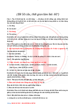 Đề cương ôn tập triết học mác - lênin trường đại học thương mại