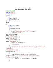 Bài tập Chương 8: KIỂU CẤU TRÚC môn Lập trình Windows | Trường Đại học Sư phạm Thành phố Hồ Chí Minh