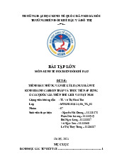 Những vấn đề lý luận cơ bản về kinh doanh carbon thấp và thực tiễn ở các quốc gia trên thế giới và Việt Nam | Môn Kinh tế học biến đổi khí hậu - Đại học Kinh Tế Quốc Dân