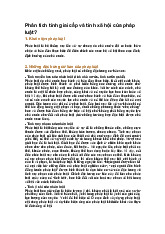 Phân tích tính giai cấp và tính xã hội của pháp luật?