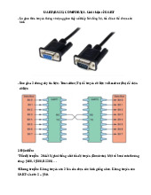 Giới thiệu và Đặc điểm Truyền Thông của UART (RS232, COMPORT) | Môn Integrated Circuits and Systems Design - Đại học Sư phạm Kỹ thuật Thành phố Hồ Chí Minh