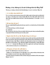 Đường sá hay đường xá, từ nào là đúng chính tả tiếng Việt lớp 3