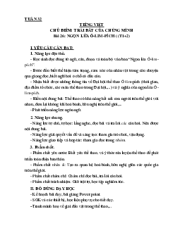 Bài 26: Rô-bốt ở quanh ta - Tiết 1+2 | Giáo án Tiếng Việt 3 | Kết nối tri thức