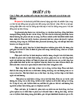 Phân Tích và Sự Phát Triển Bản Chất | Môn Triết học Mác-Lênin - Đại học Sư Phạm Hà Nội