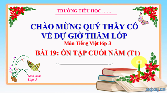 Tuần 35 - Ôn tập cuối năm tiết 1 | Bài giảng PowerPoint Tiếng Việt 3 | Cánh Diều