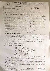 Đề thi giữa HKI học phần Toán học tổ hợp năm 2024 - 2025 | Trường Đại học Khoa học tự nhiên, Đại học Quốc gia Thành phố Hồ Chí Minh