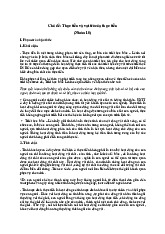 Thực tiễn và vai trò của thực tiễn N10