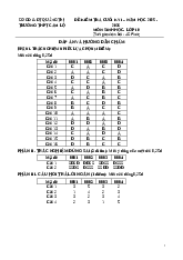 Đề kiểm tra cuối kỳ I – năm học 2025 - 2026 môn Sinh học- lớp 10 | Trường THPT Cam Lộ