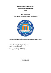 Phân tích mô hình kinh doanh của stripe | Bài thảo luận Thương mại điện tử căn bản