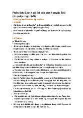 Phân tích Bình Ngô đại cáo của Nguyễn Trãi (chọn lọc hay nhất)