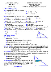 Đề kiểm tra cuối học kỳ 1 Toán 8 năm 2024 – 2025 sở GD&ĐT Bắc Ninh