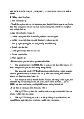 Chương I: đối tượng, nhiệm vụ và phương pháp nghiên cứu  môn Tâm lý quản lý| Học viện Nông nghiệp Việt Nam