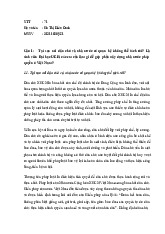 Tiểu luận  chủ nghĩa xã hội khoa hoc –Trường Đại học kinh tế thành phố Hồ Chí Minh