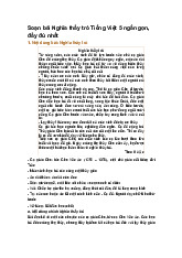 Soạn bài Nghĩa thầy trò Tiếng Việt 5 ngắn gọn, đầy đủ nhất