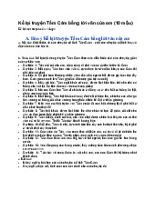 Kể lại truyện Tấm Cám bằng lời văn của em - Ngữ văn 6