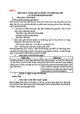 Tóm tắt lý thuyết và khái niệm cơ bản - Luật kinh tế | Đại học Thương Mại