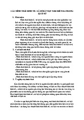 CÁC HÌNH THÁI KINH TẾ - XÃ HỘI Ở VIỆT NAM: KHÁI NIỆM VÀ LỊCH SỬ