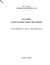 Bài giảng Thiết kế công trình công nghiệp - Kiến trúc máy tính | Trường Đại học Kiến trúc Hà Nội