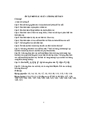 Câu hỏi ôn tập Xác suất thống kê | Trường Đại học Mở Thành phố Hồ Chí Minh