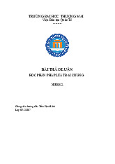 Phân tích bản chất của Nhà nước và chứng minh tính giai cấp và tính xã hội là hai thuộc tính không tách rời trong bản chất Nhà nước | Bài thảo luận pháp luật đại cương