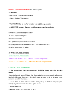 Đề cương Legal Drafting