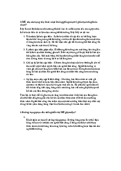 Một số câu hỏi giải thích về Lợi ích cận biên và các khái niệm liên quan | Trường đại học Lao động - Xã hội