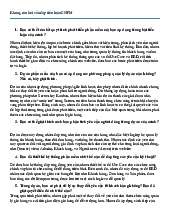Khung câu hỏi phản biện tiểu luận CNPM - Hướng dẫn giải đáp. Môn Công nghệ phần mềm (CNPM) | Trường Đại học Giao thông Vận tải.