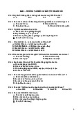 Đề cương trắc nghiệm cuối kỳ - Pháp luật đại cương | Đại học Tôn Đức Thắng