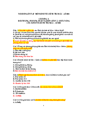 Nội dung ôn tạp kinh tế chính trị Mác - Lê nin | Trường đại học Hồng Bàng