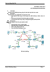 Bài Thực hành số 5 - Mạng máy tính | Trường Đại học Khoa học Tự nhiên, Đại học Quốc gia HCM