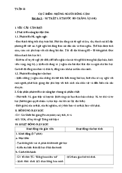 Giáo án Tiếng Việt lớp 4 Tuần 22 | Cánh Diều